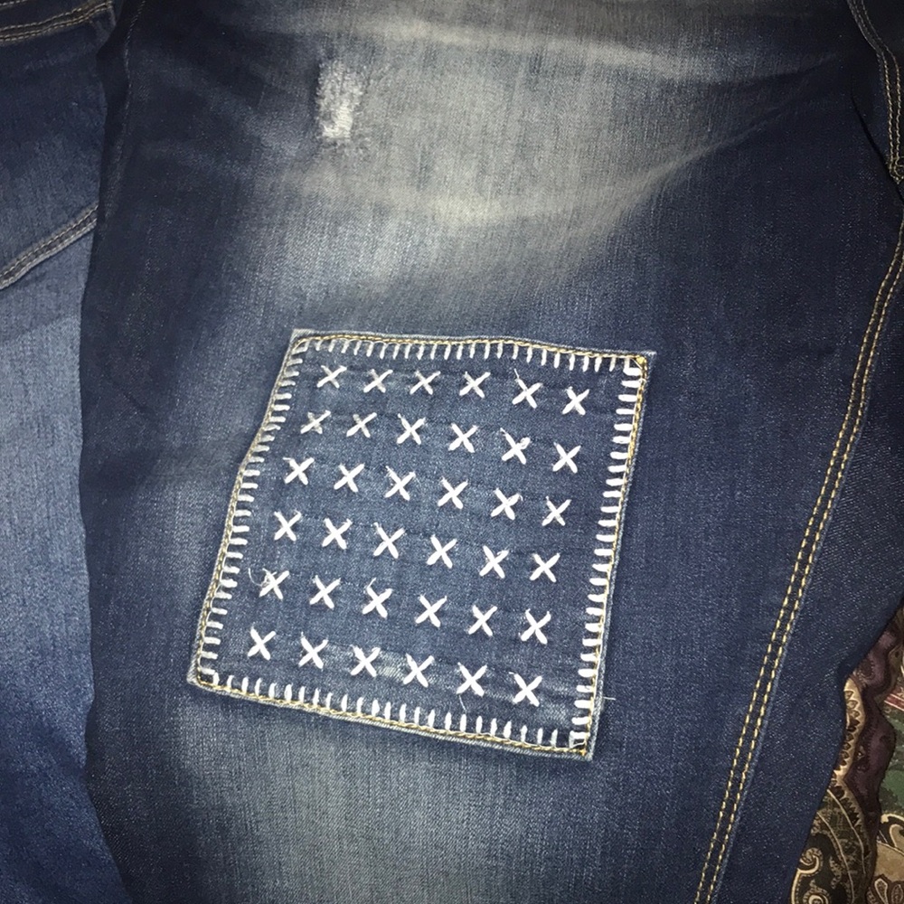 Cato 20 patchwork jeans. GREAT SHAPE
